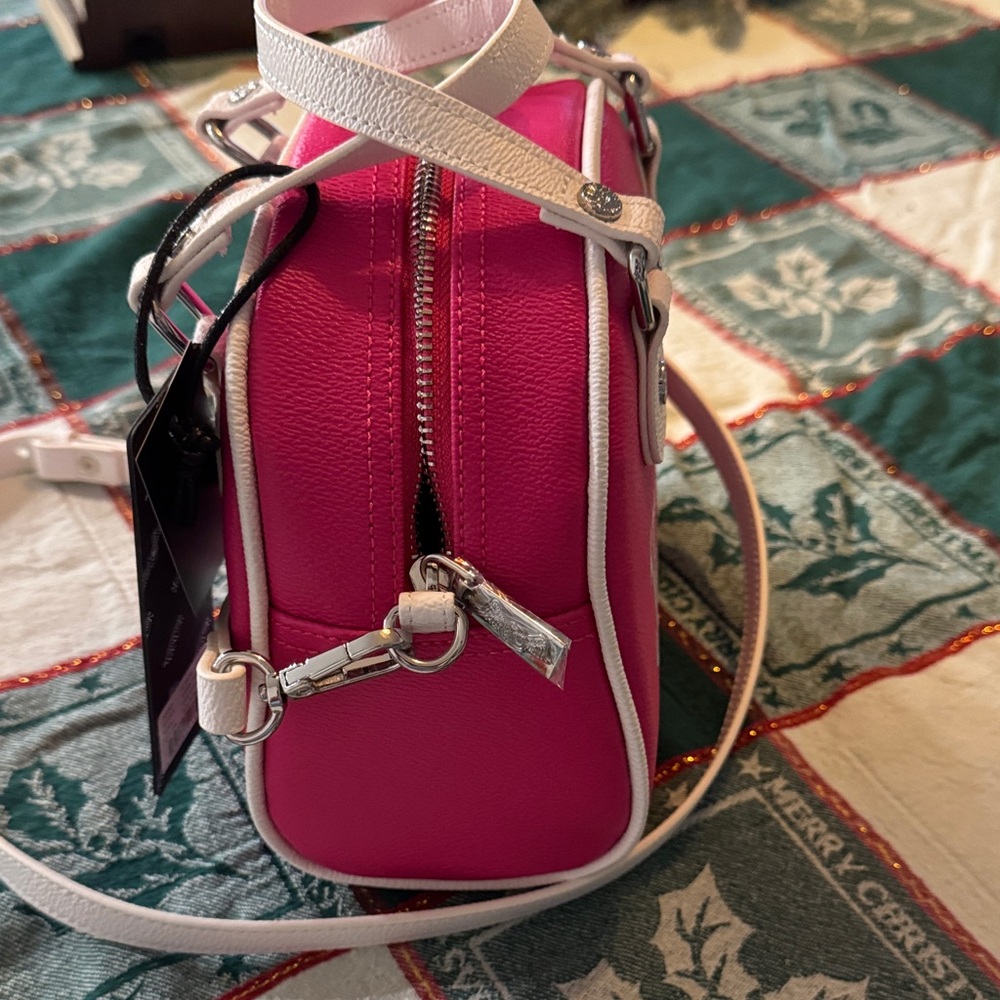 Hot Pink Mini Bowling Bag - Von Dutch Woman - Picture 6 of 9
